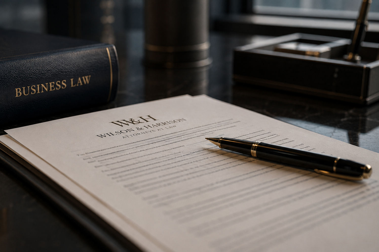 Office detail and documents